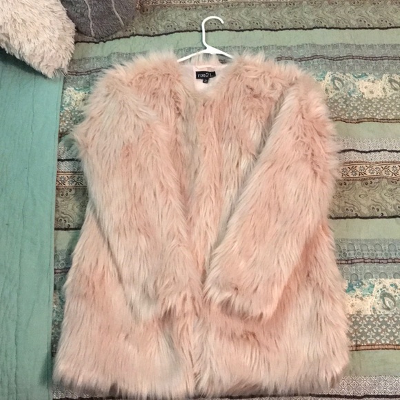 rue 21 fur jacket